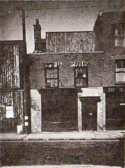 brick built property with a bow window on the ground floor and roof extension to form a second floor