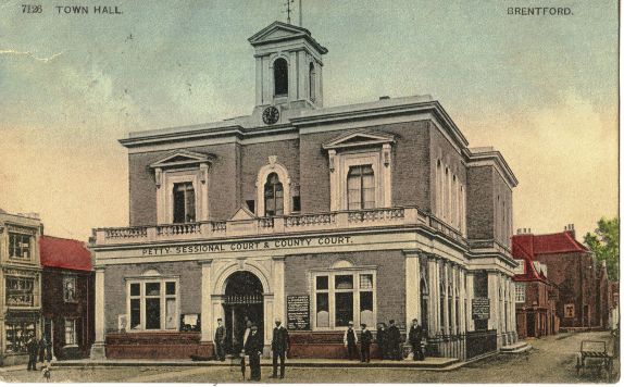 Tinted view of the Town Hall