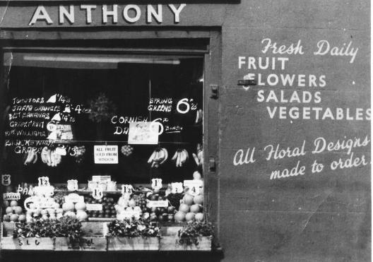 Greengrocer's shop exterior