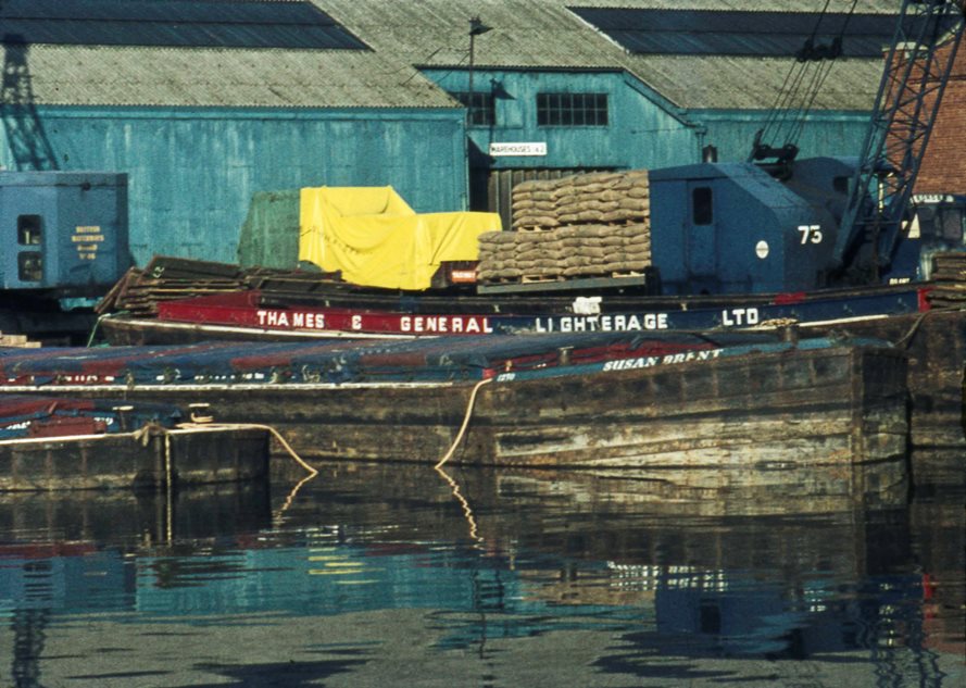 Susan Brent at Brentford Dock