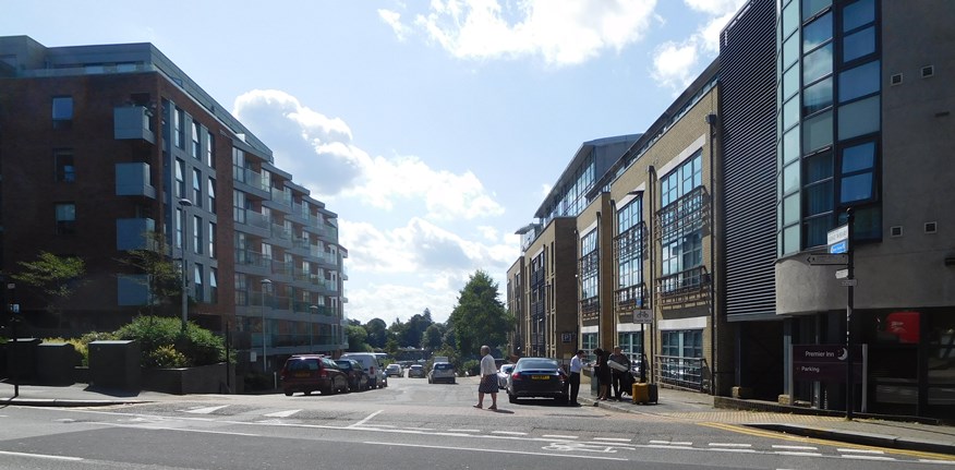 View to Goat Wharf, 2019