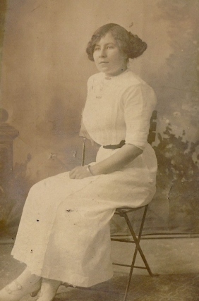 Studio portrait of Mary Manning nee Ryan