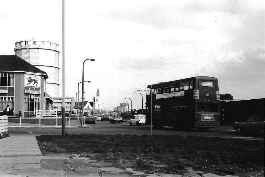 New Red Lion, corner Ealing Road