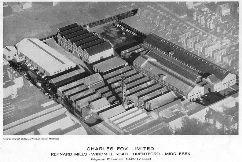 Aerial view of Reynard Mills